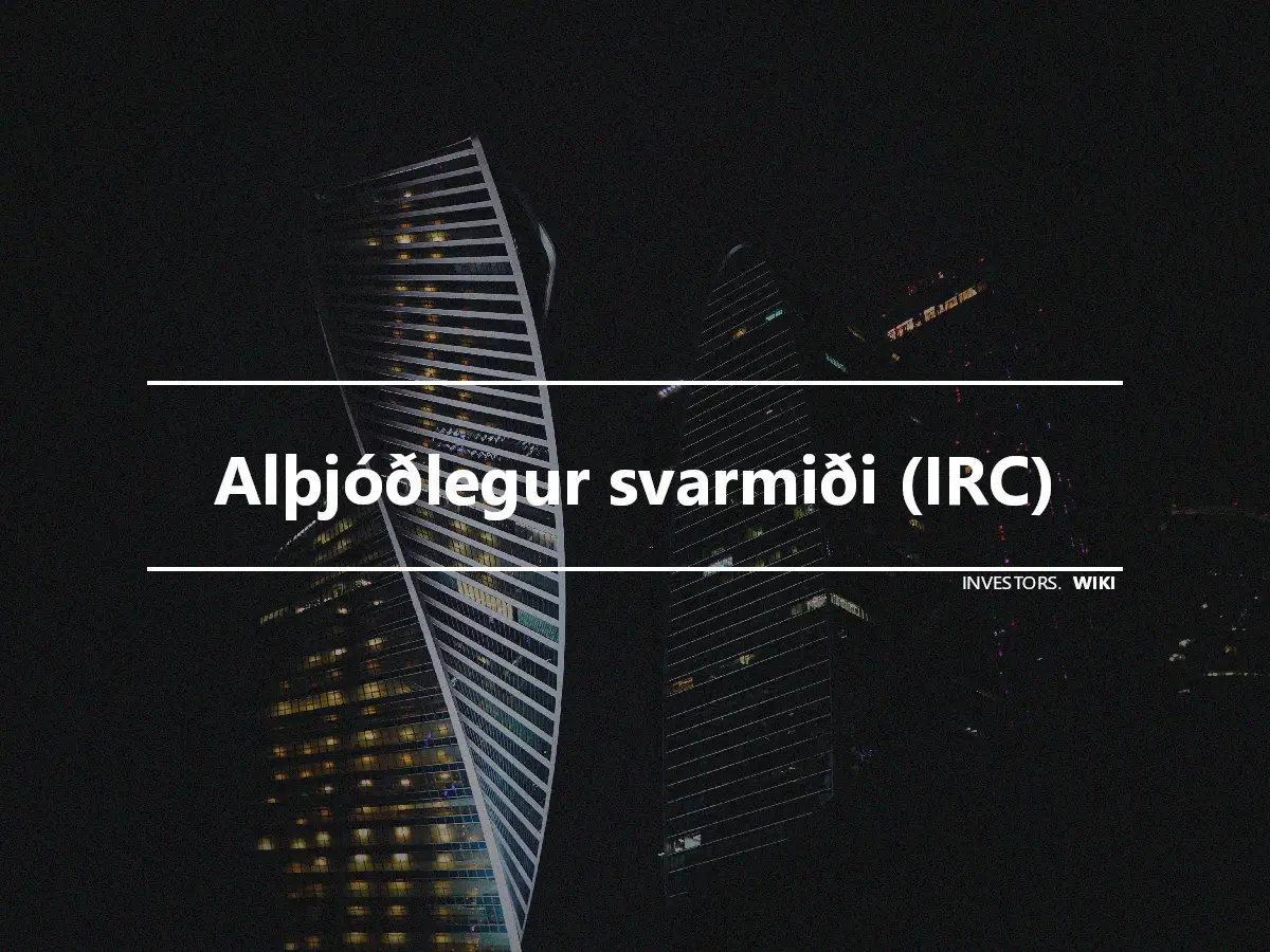 Alþjóðlegur svarmiði (IRC)