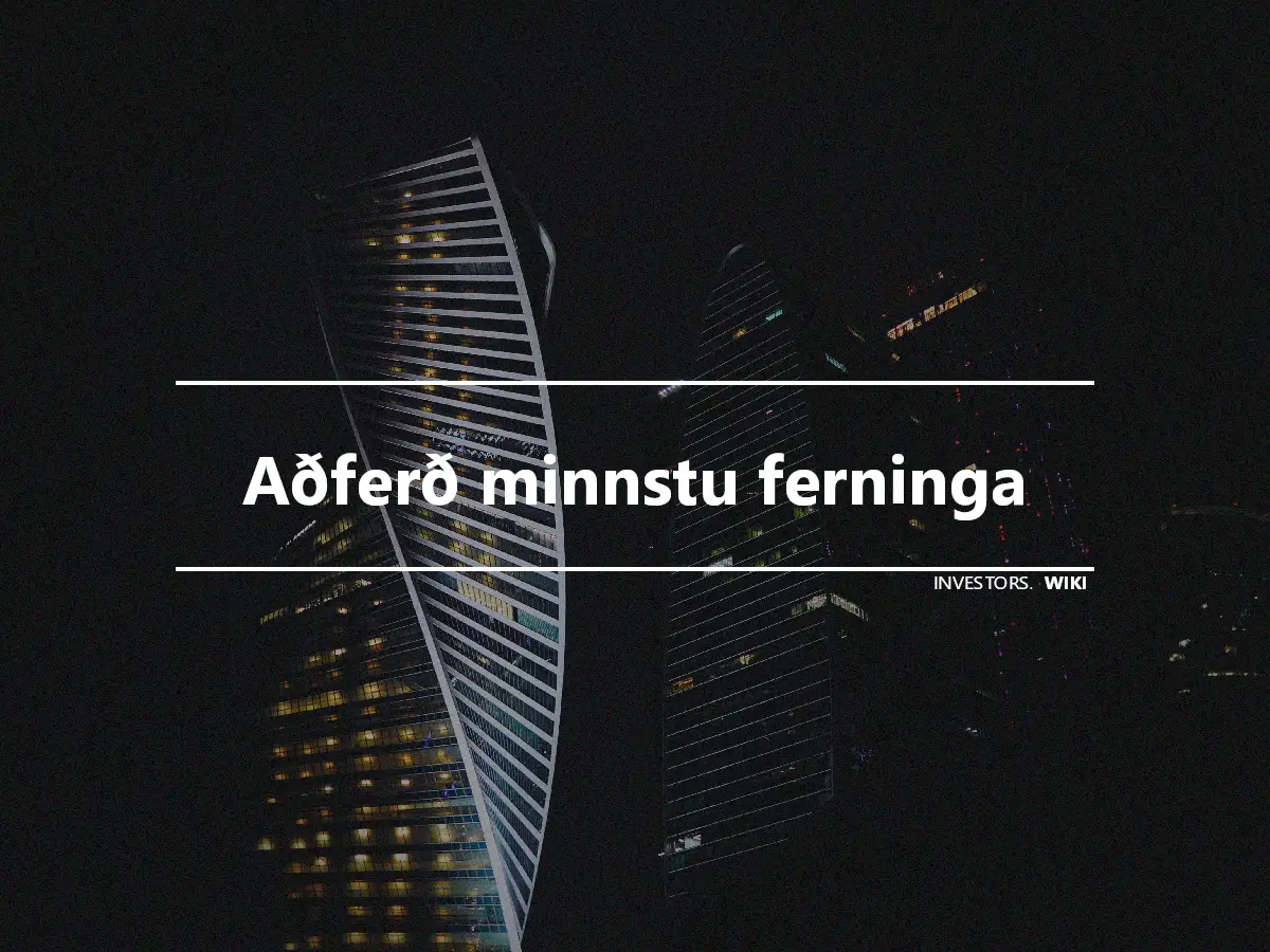 Aðferð minnstu ferninga