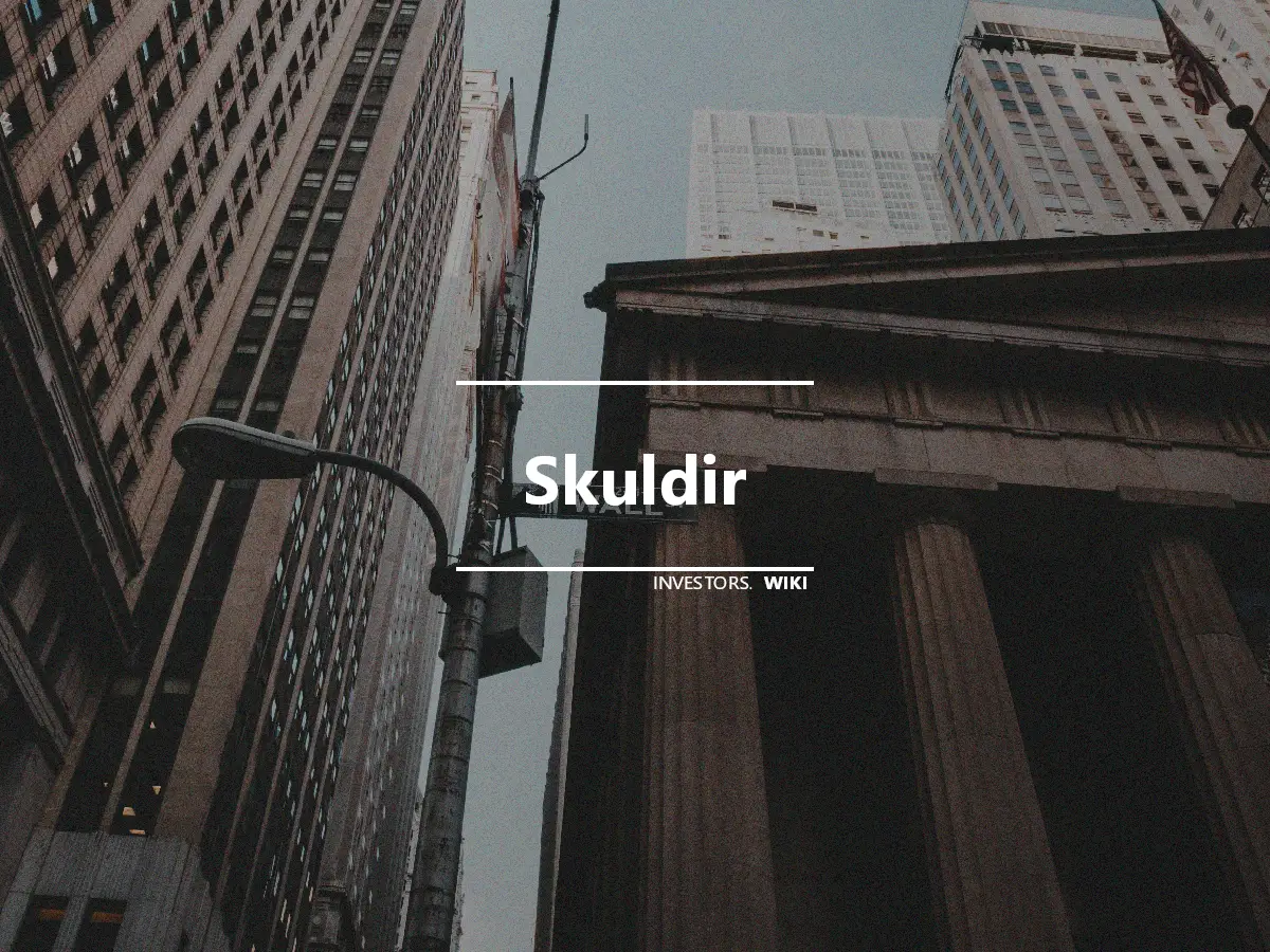 Skuldir