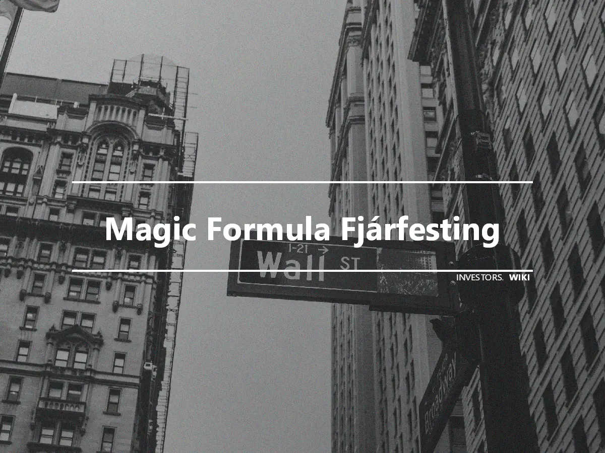 Magic Formula Fjárfesting