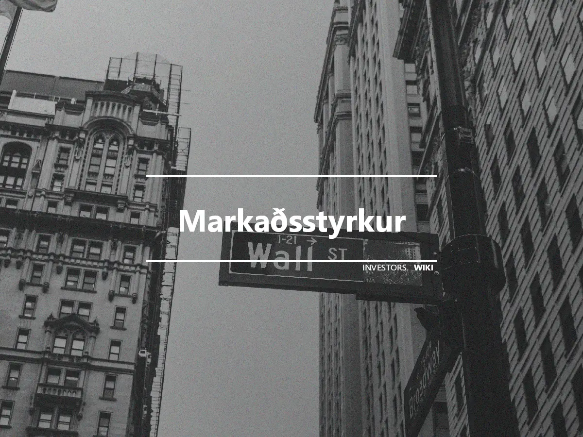 Markaðsstyrkur