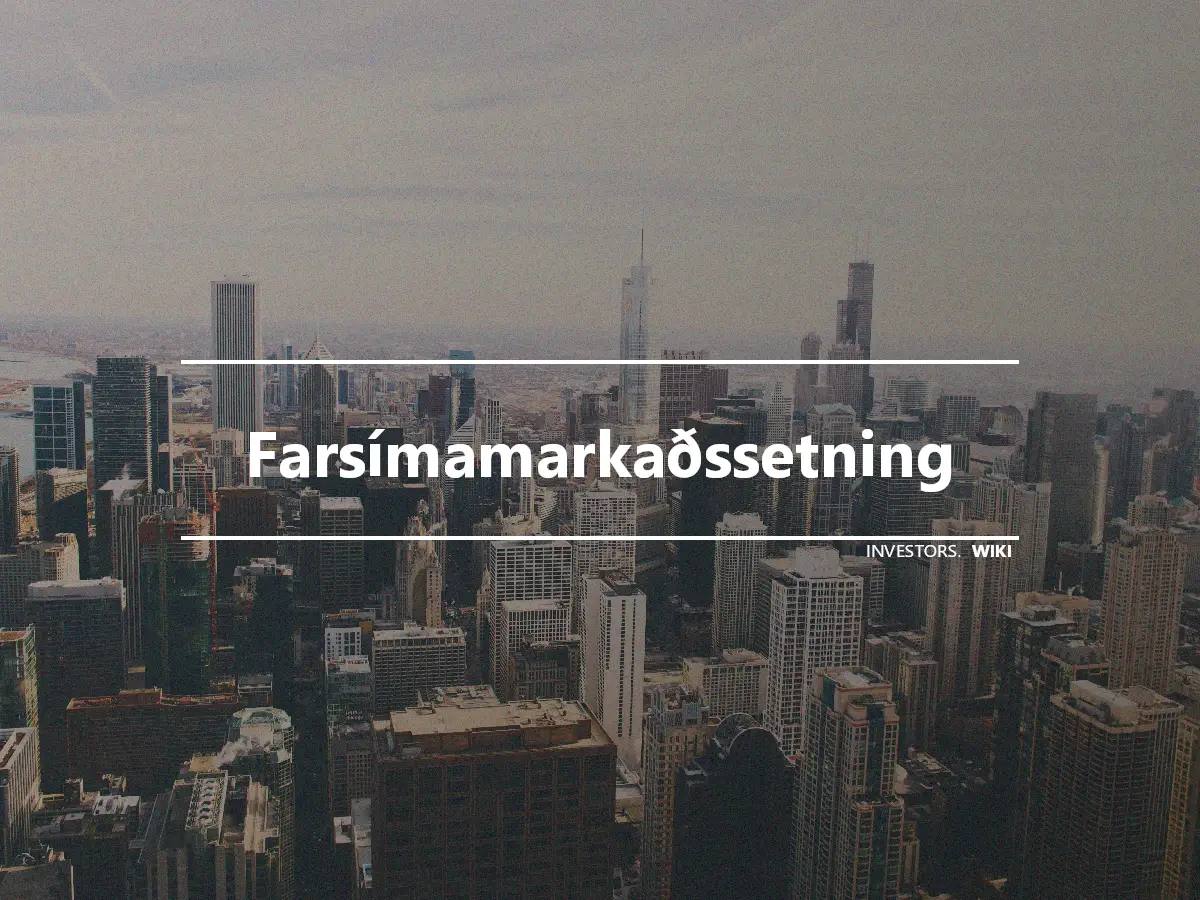 Farsímamarkaðssetning