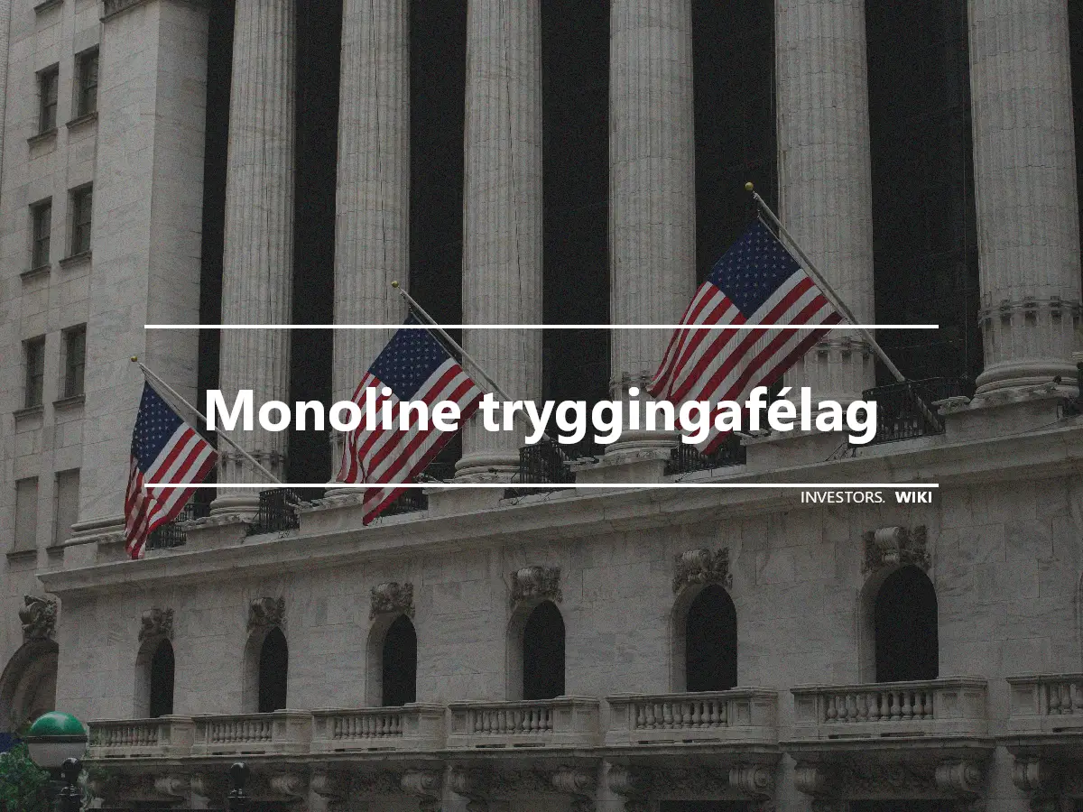 Monoline tryggingafélag