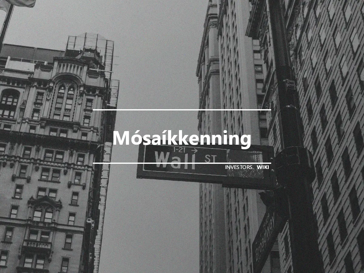 Mósaíkkenning