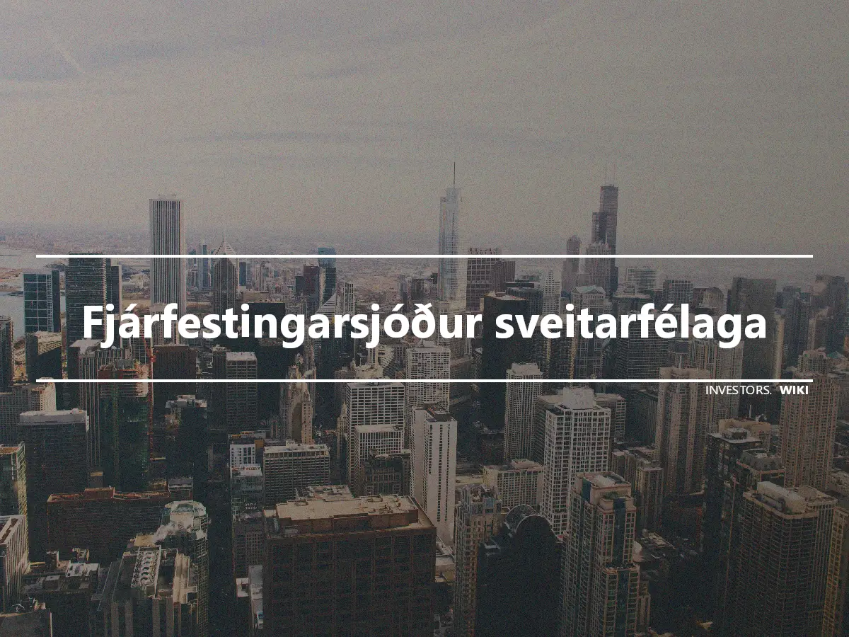 Fjárfestingarsjóður sveitarfélaga