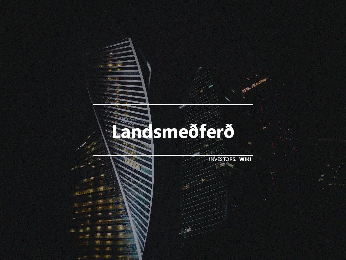 Landsmeðferð