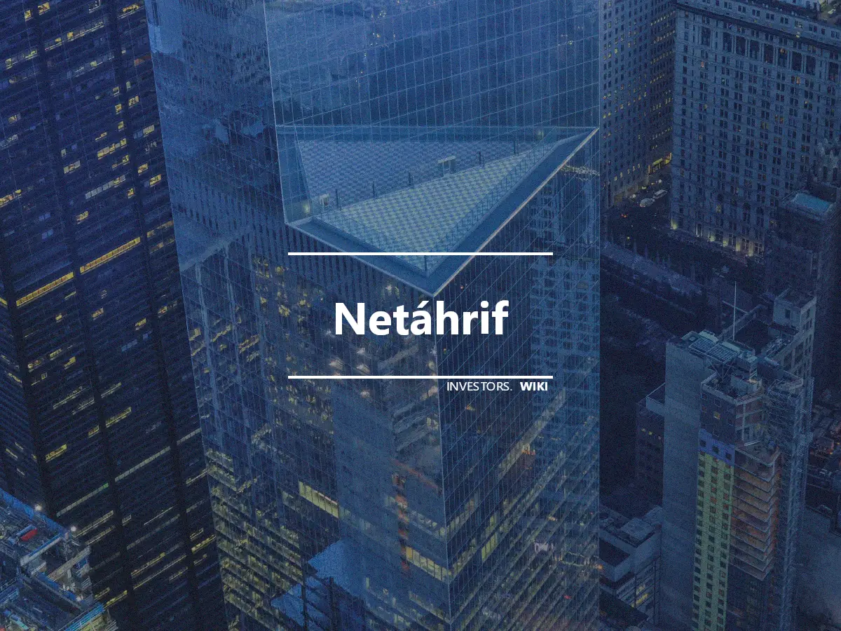 Netáhrif