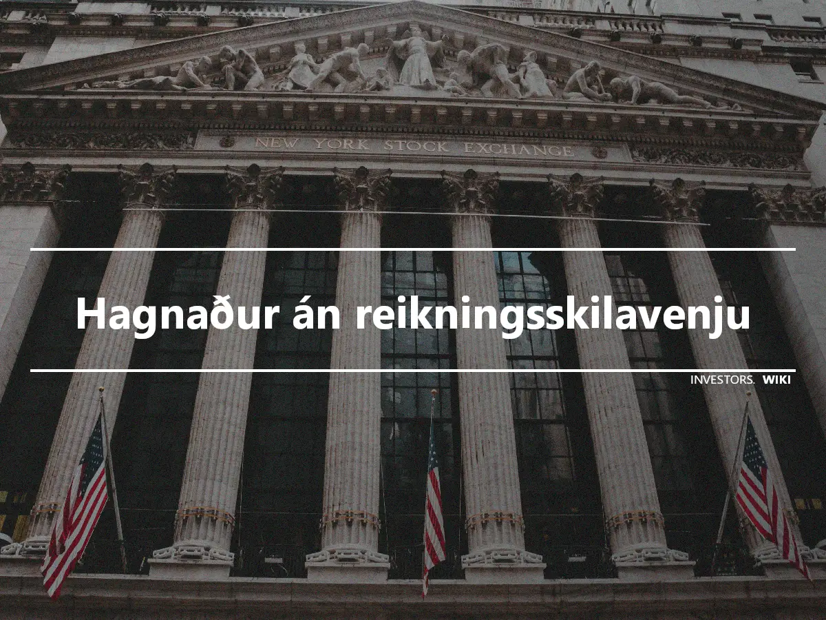 Hagnaður án reikningsskilavenju