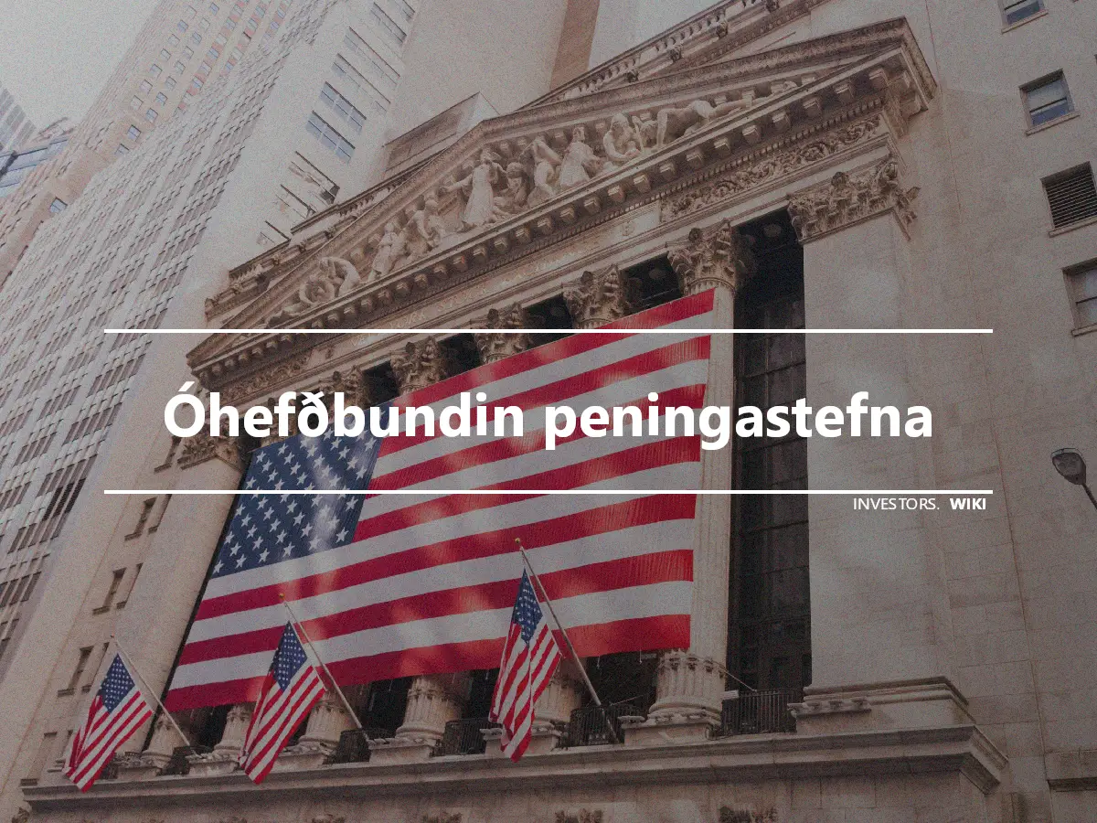 Óhefðbundin peningastefna