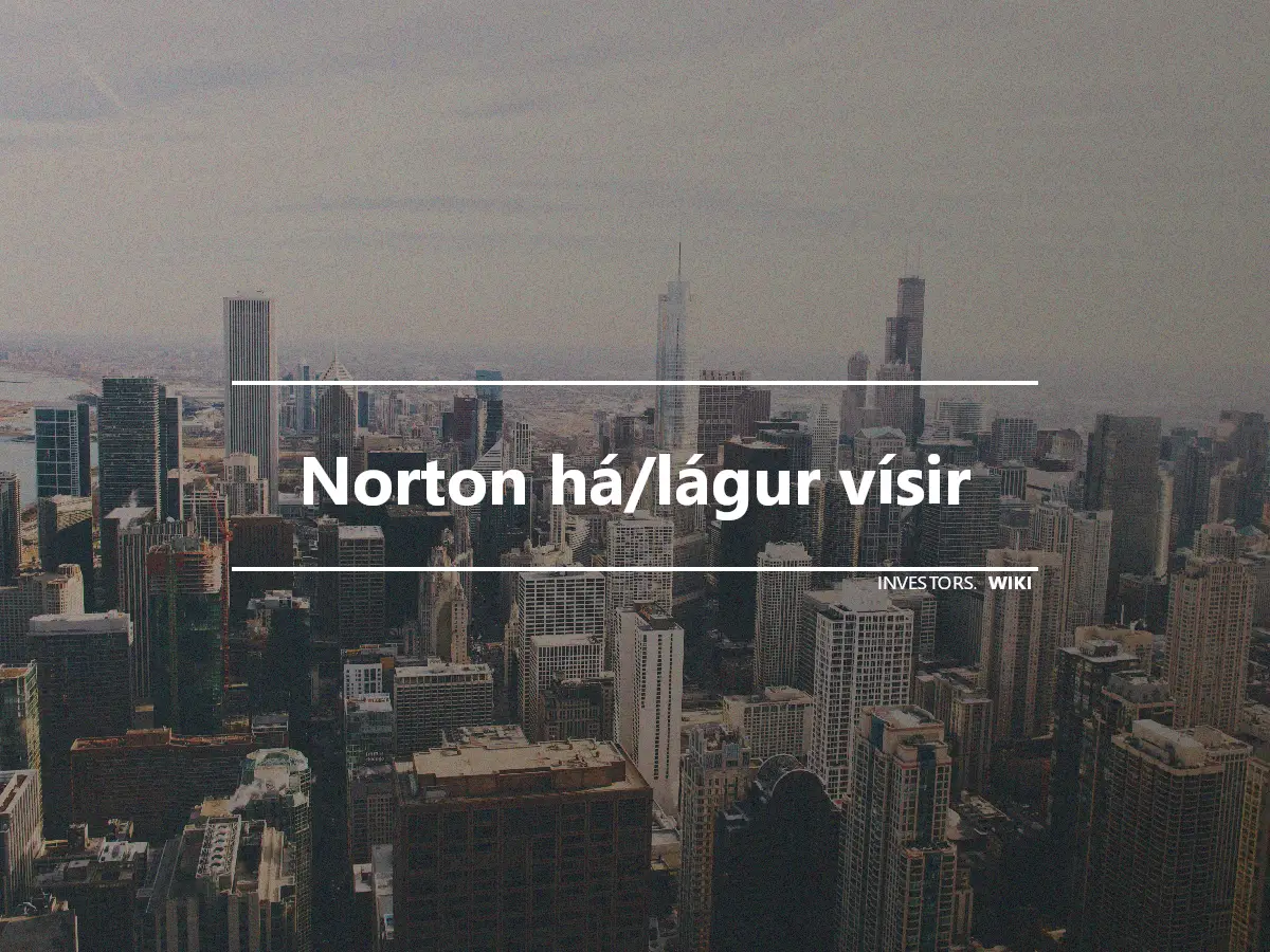 Norton há/lágur vísir