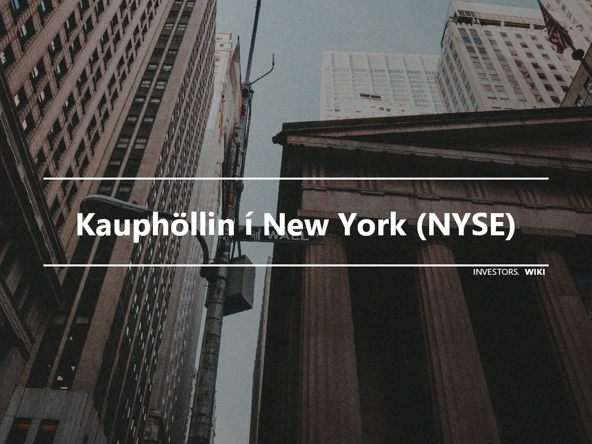 Kauphöllin í New York (NYSE)