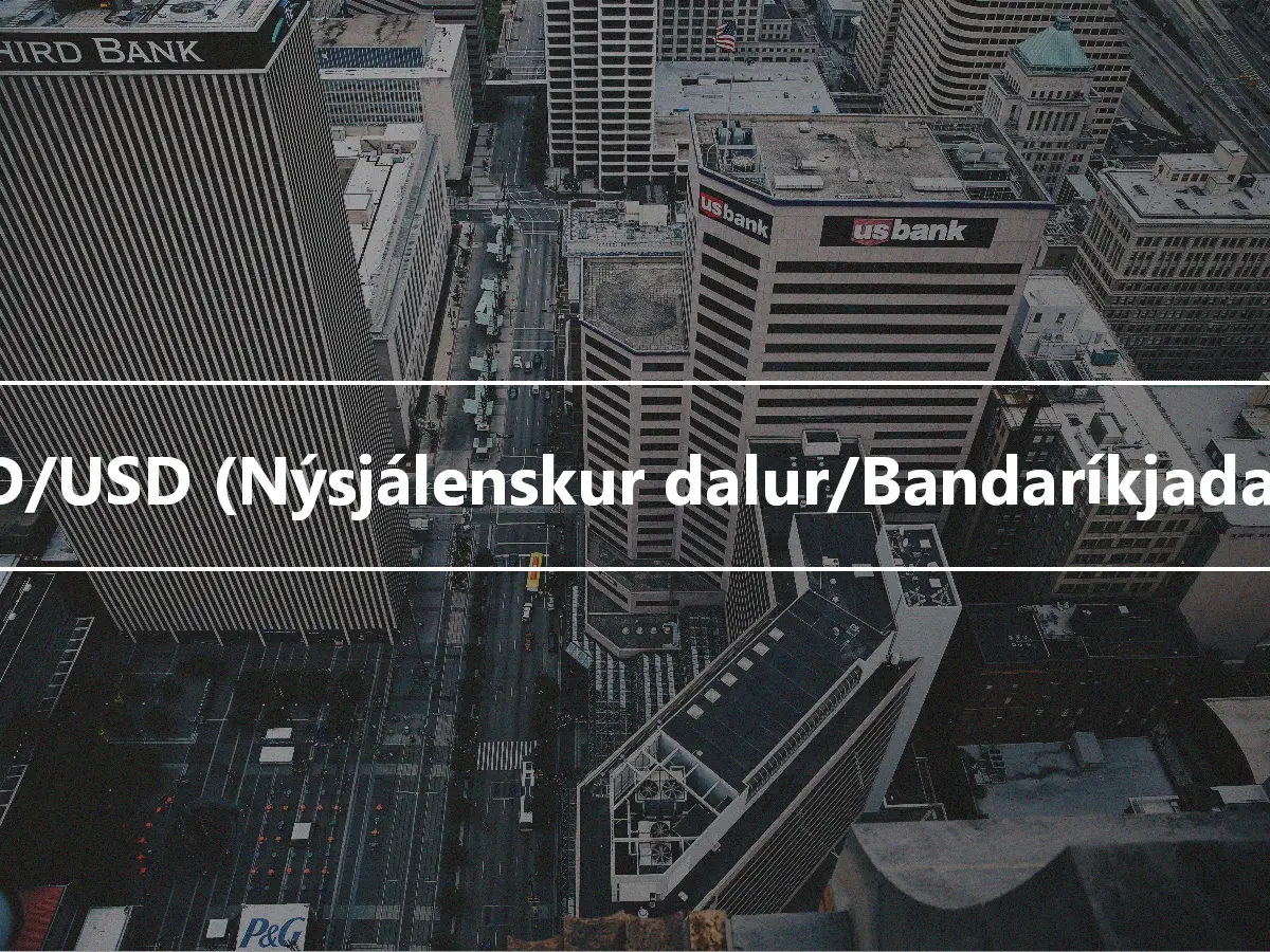 NZD/USD (Nýsjálenskur dalur/Bandaríkjadalur)