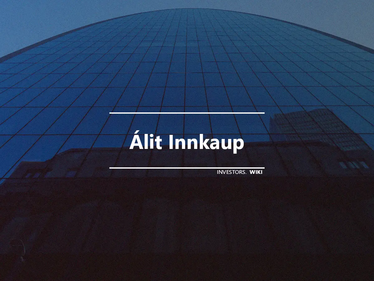 Álit Innkaup