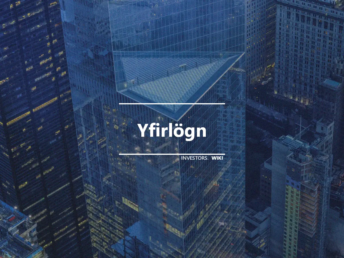 Yfirlögn