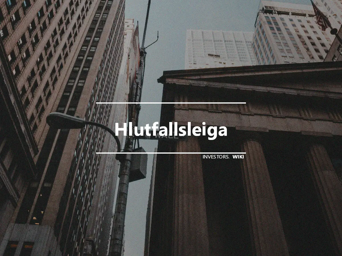 Hlutfallsleiga