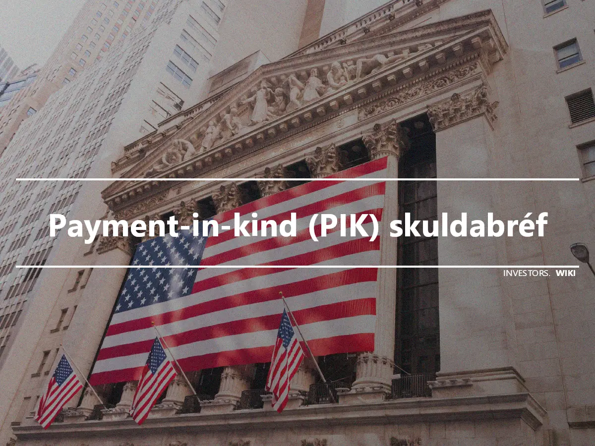 Payment-in-kind (PIK) skuldabréf
