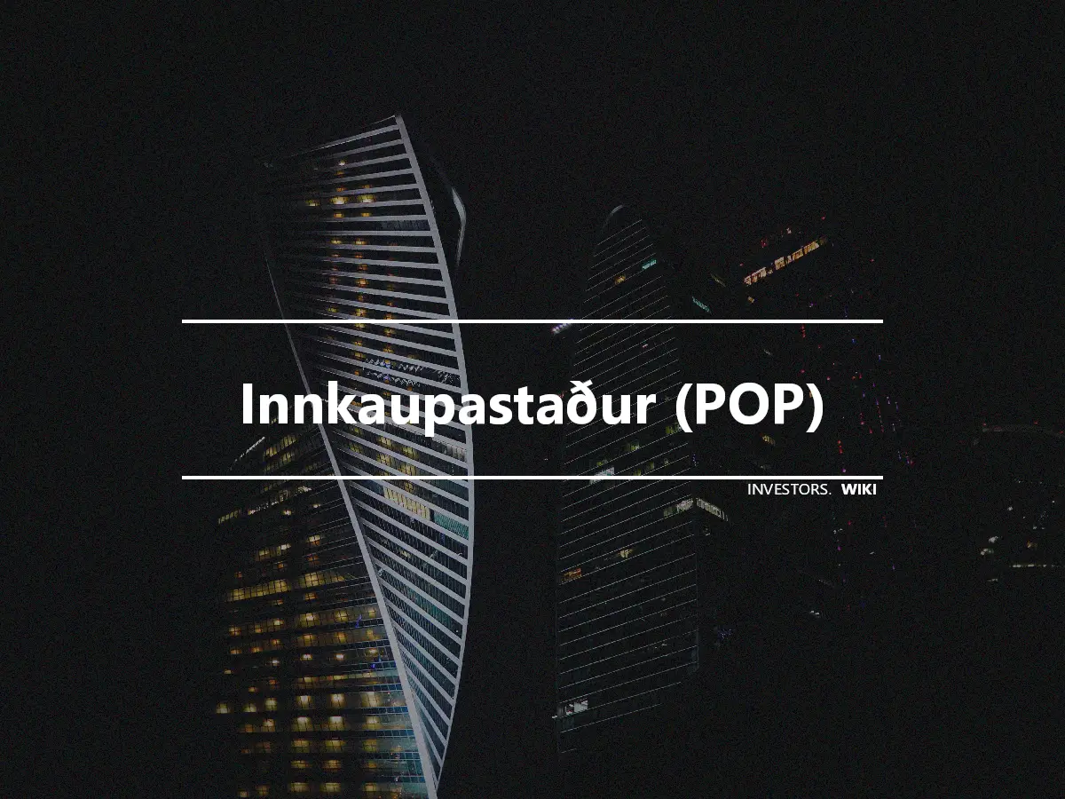 Innkaupastaður (POP)