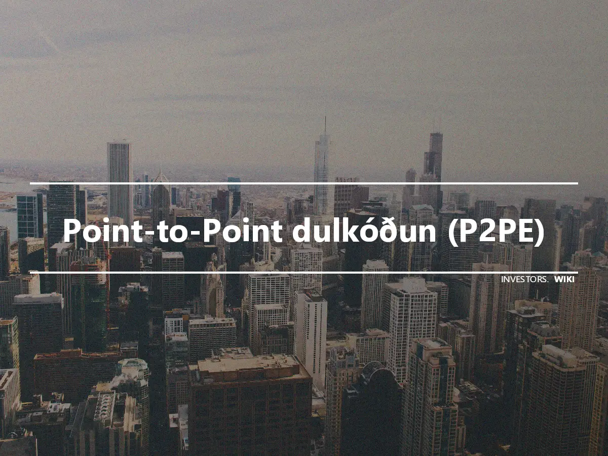 Point-to-Point dulkóðun (P2PE)