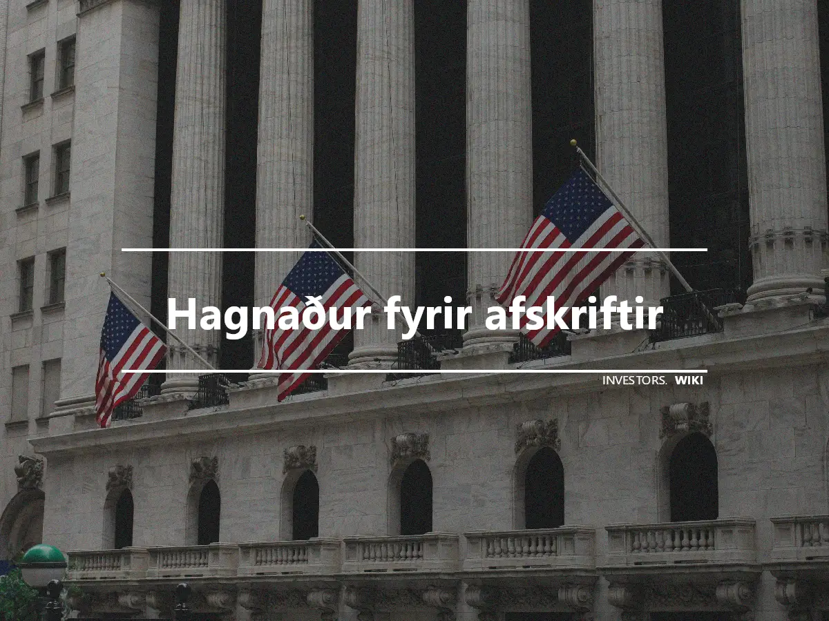 Hagnaður fyrir afskriftir