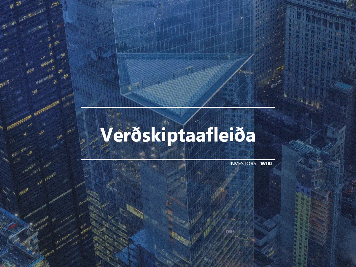 Verðskiptaafleiða