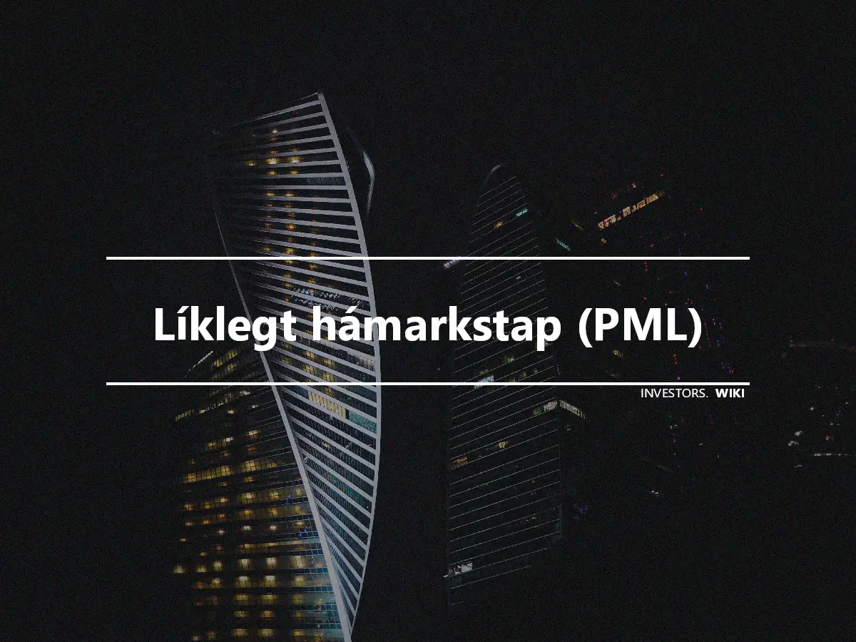 Líklegt hámarkstap (PML)