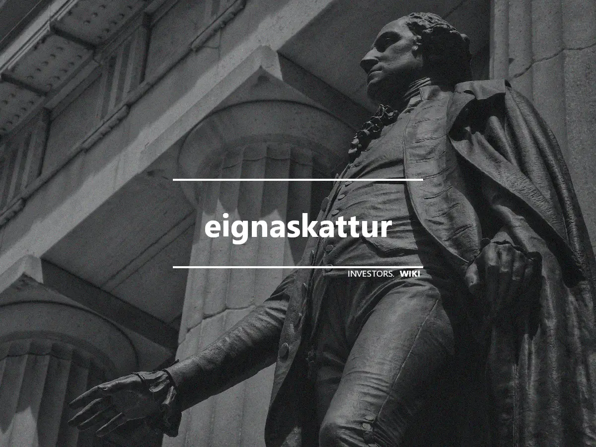 eignaskattur