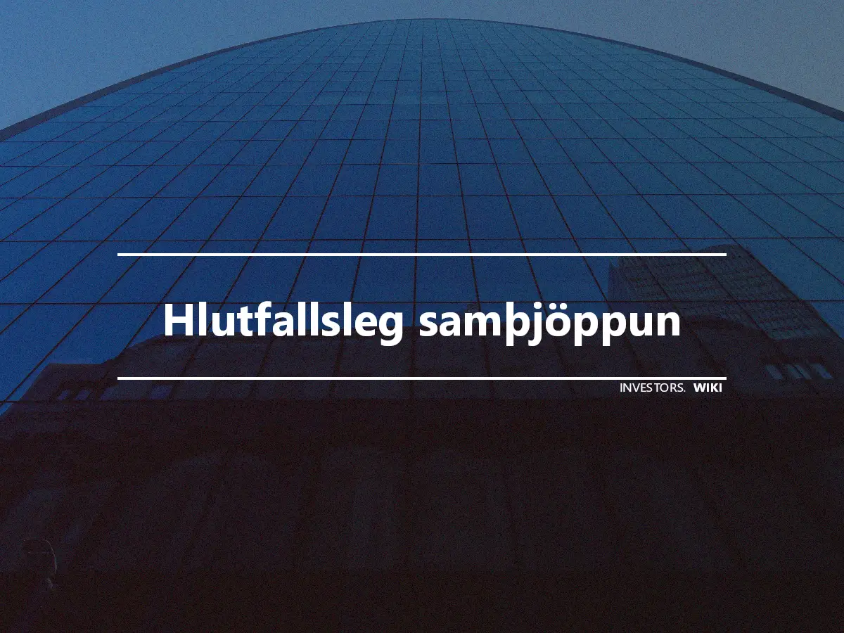 Hlutfallsleg samþjöppun