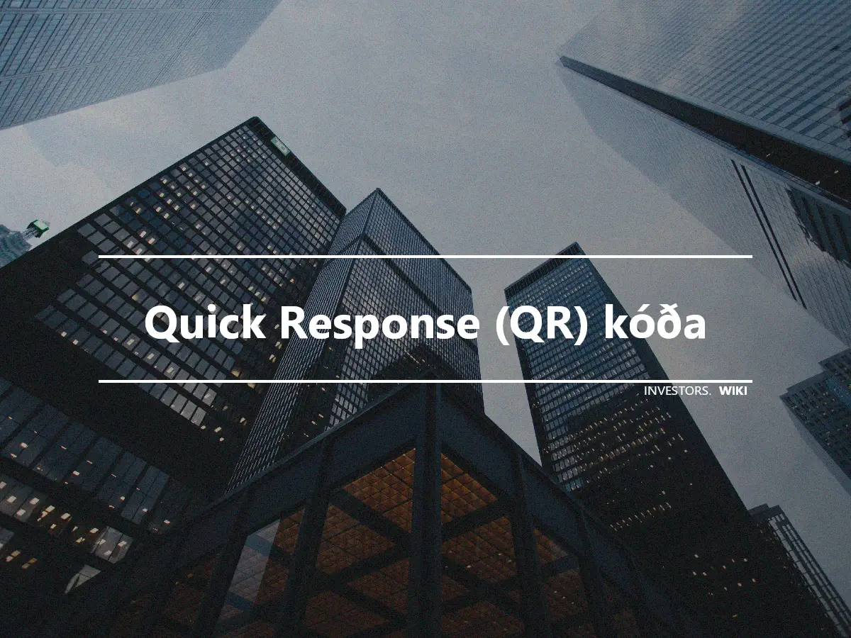 Quick Response (QR) kóða