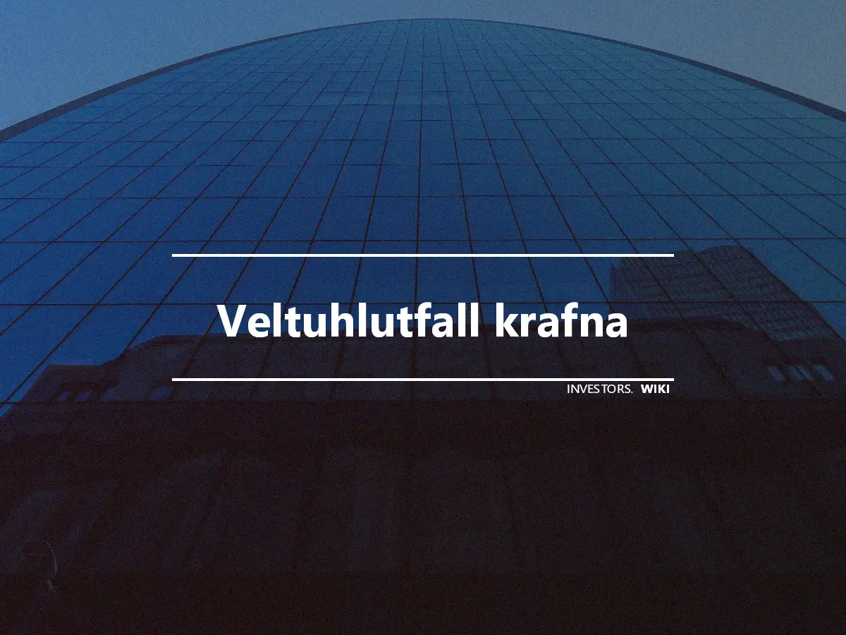 Veltuhlutfall krafna