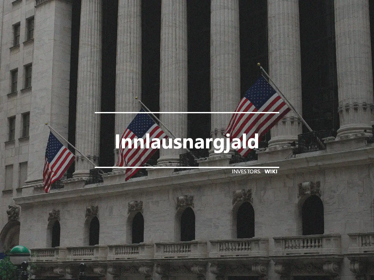 Innlausnargjald