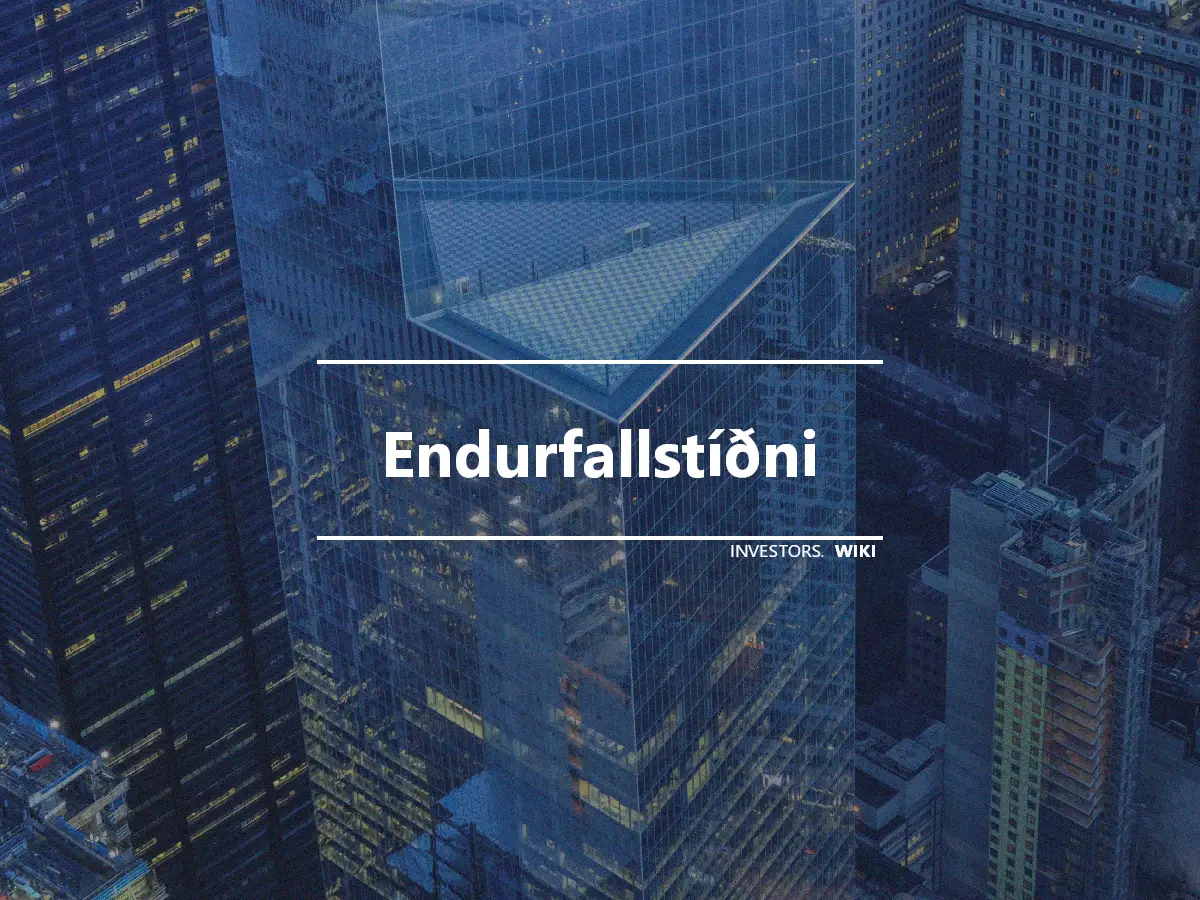 Endurfallstíðni