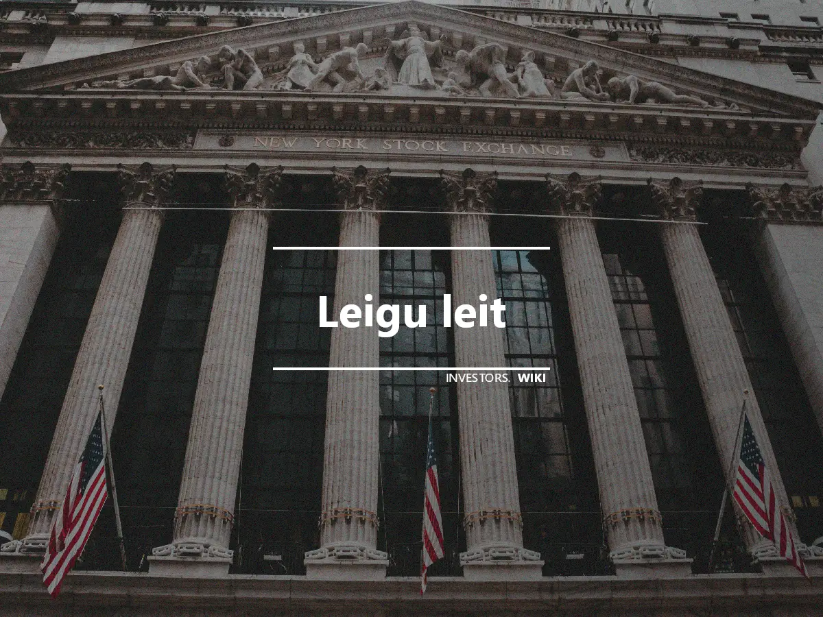 Leigu leit