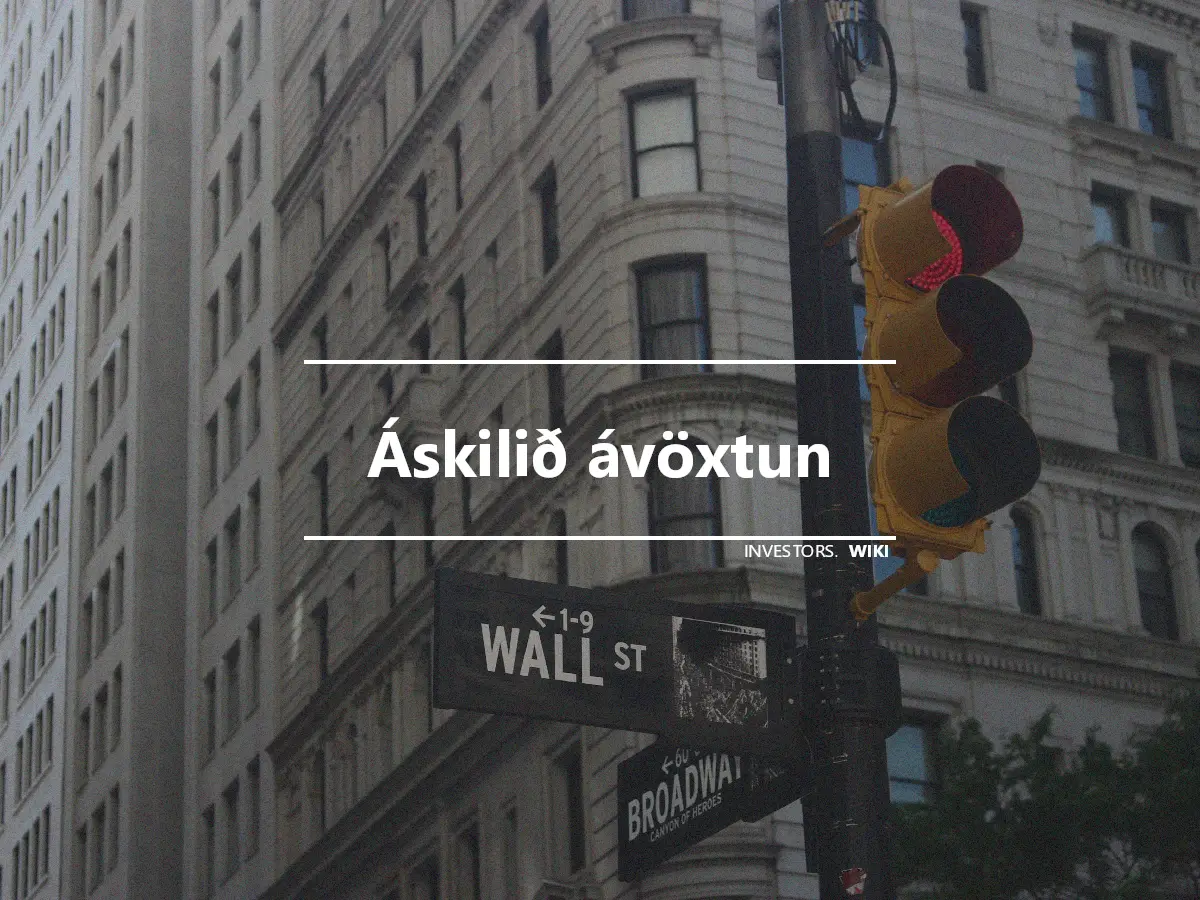 Áskilið ávöxtun