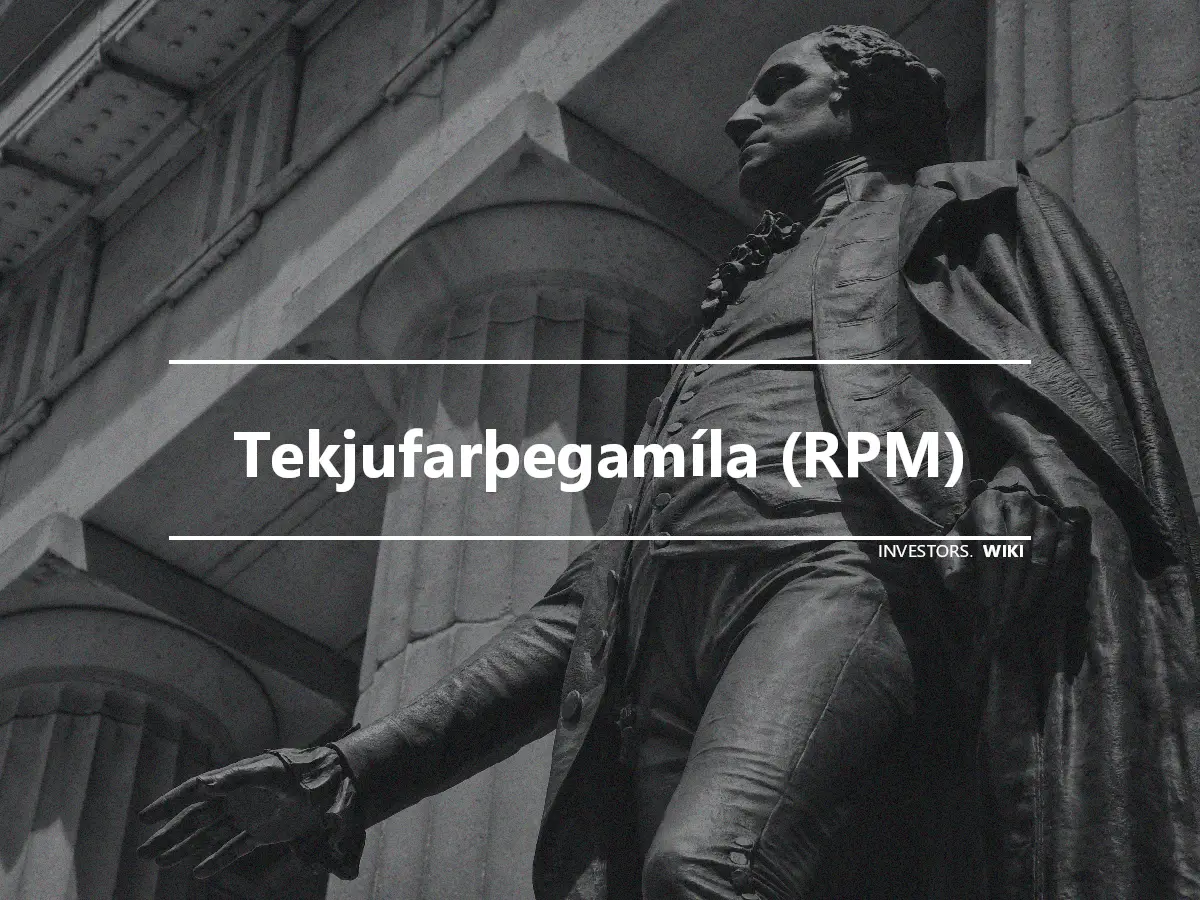 Tekjufarþegamíla (RPM)