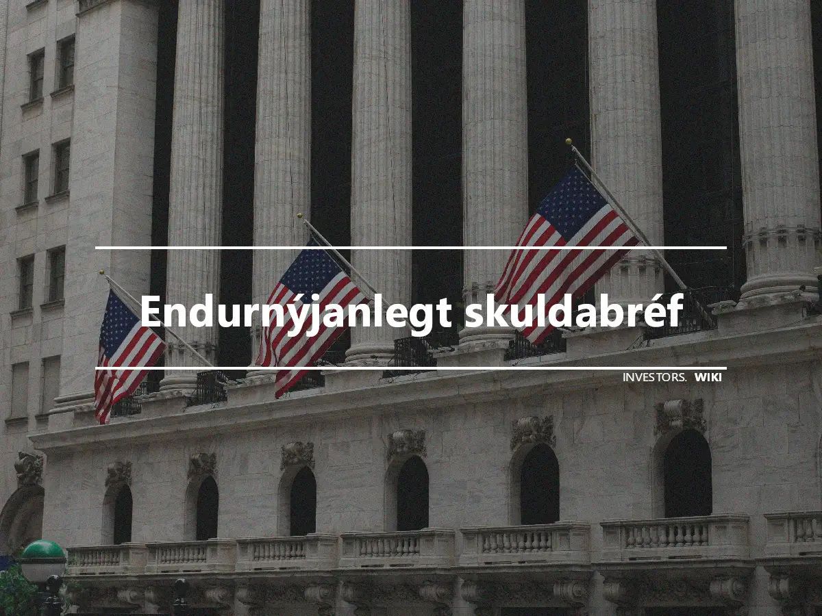 Endurnýjanlegt skuldabréf