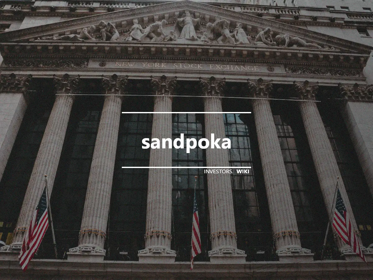 sandpoka