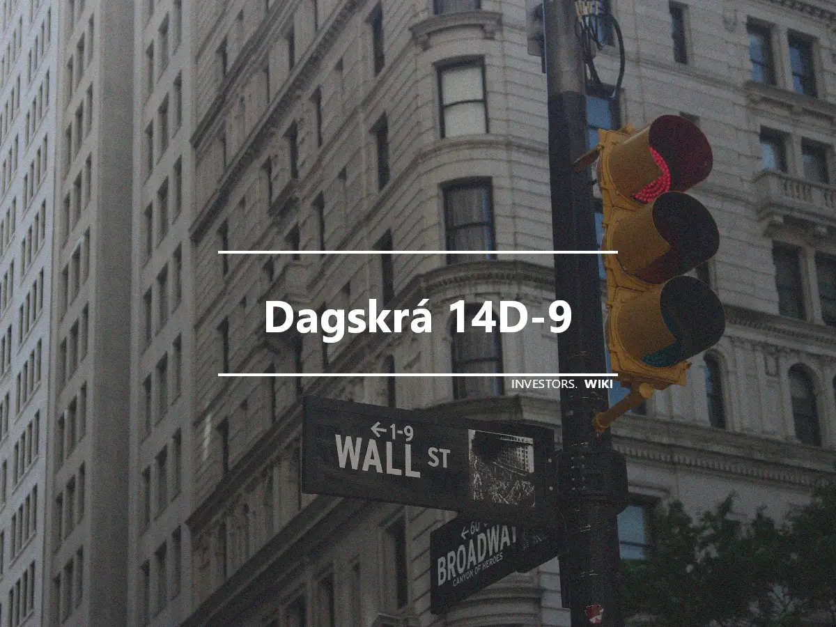 Dagskrá 14D-9