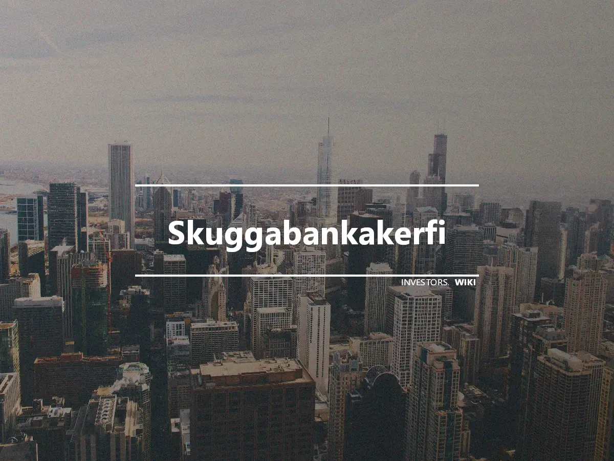 Skuggabankakerfi