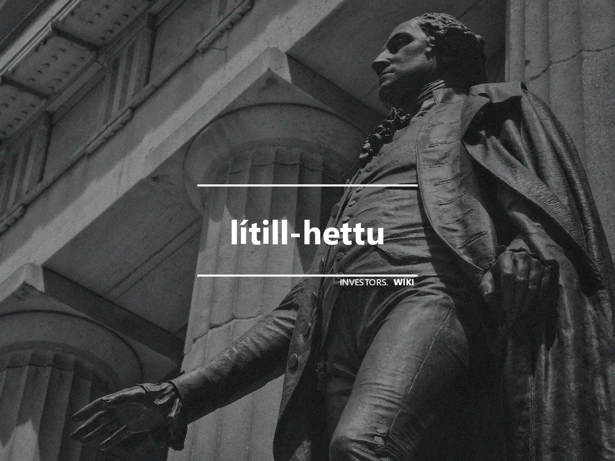 lítill-hettu