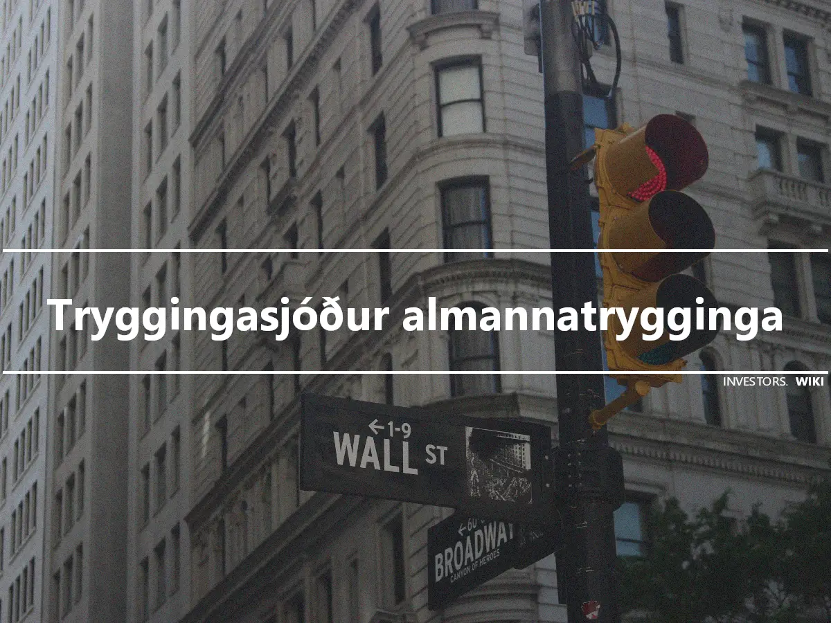 Tryggingasjóður almannatrygginga