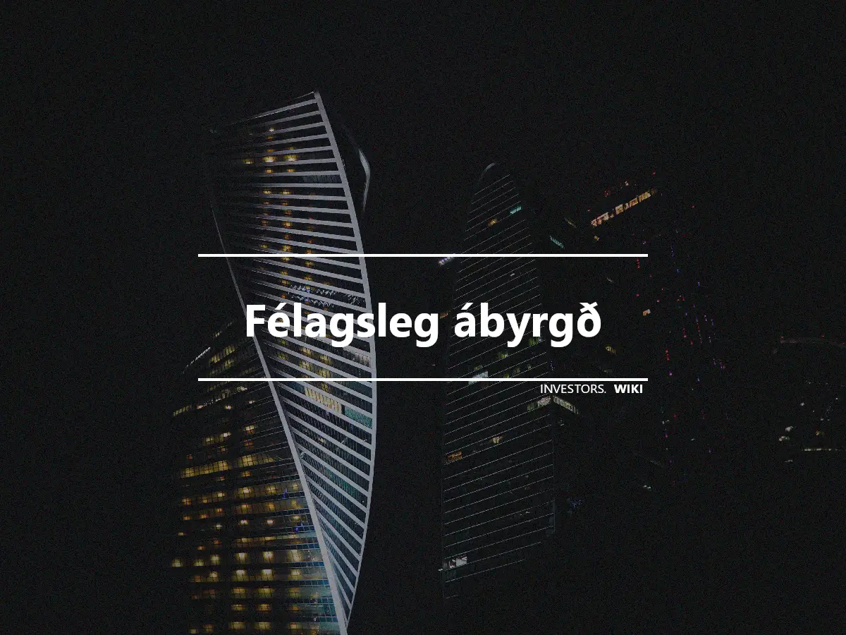 Félagsleg ábyrgð