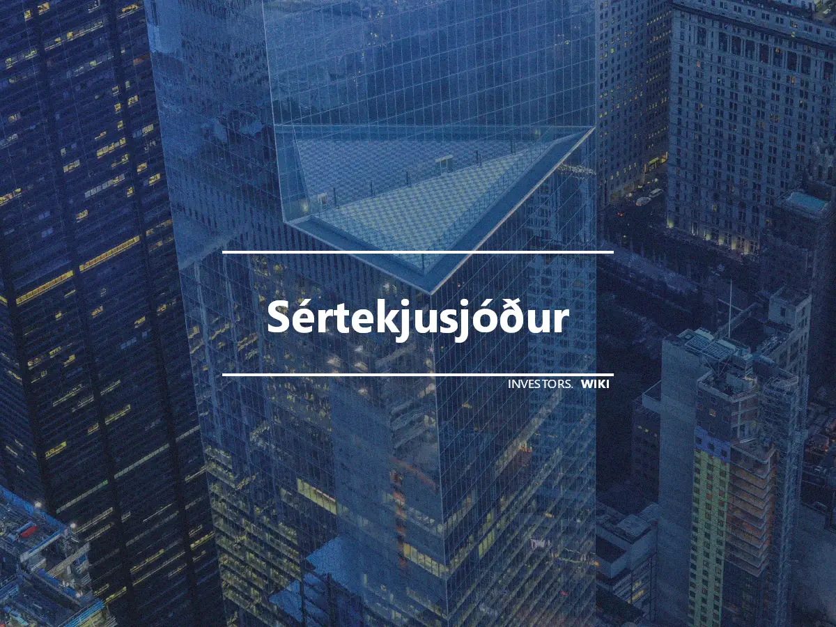 Sértekjusjóður