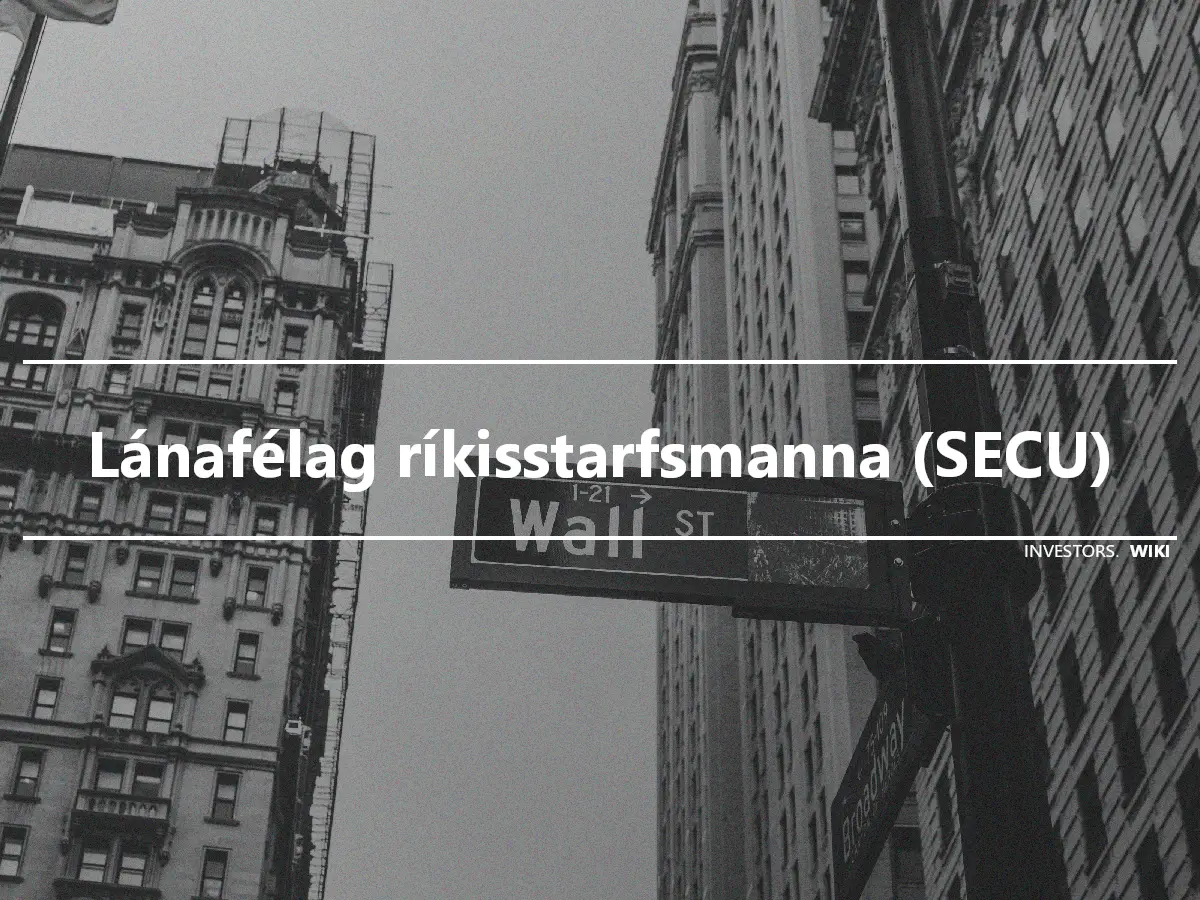 Lánafélag ríkisstarfsmanna (SECU)