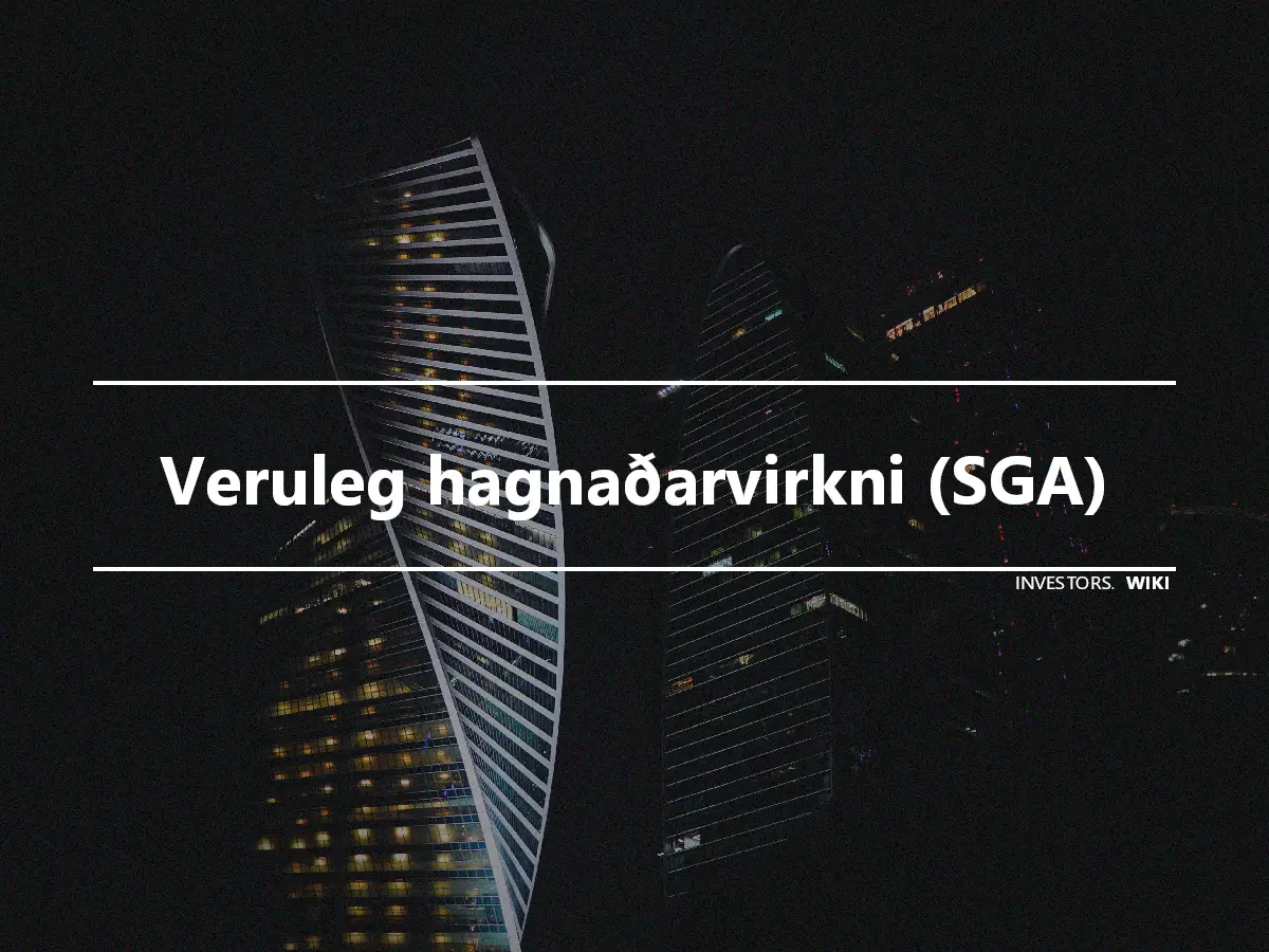 Veruleg hagnaðarvirkni (SGA)