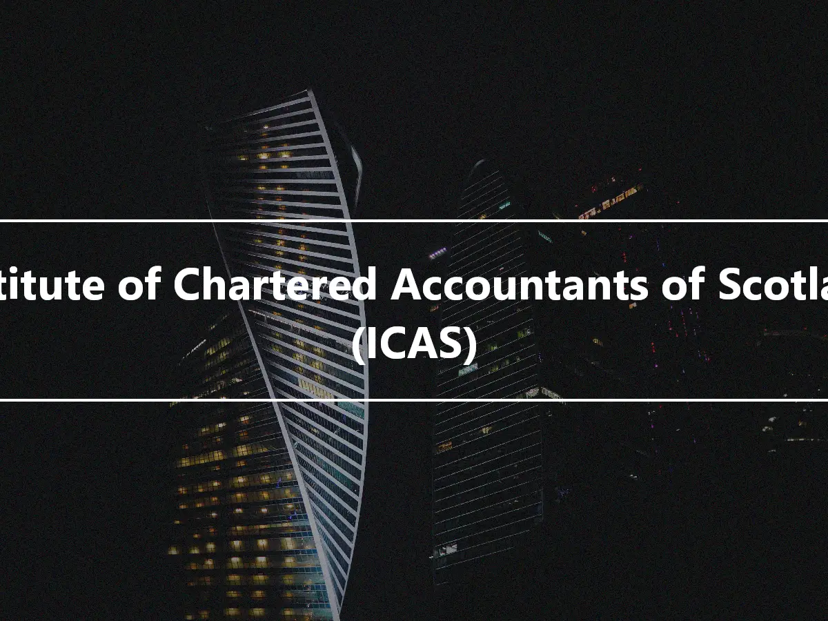 Institute of Chartered Accountants of Scotland (ICAS)