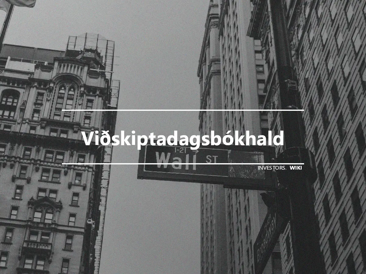 Viðskiptadagsbókhald