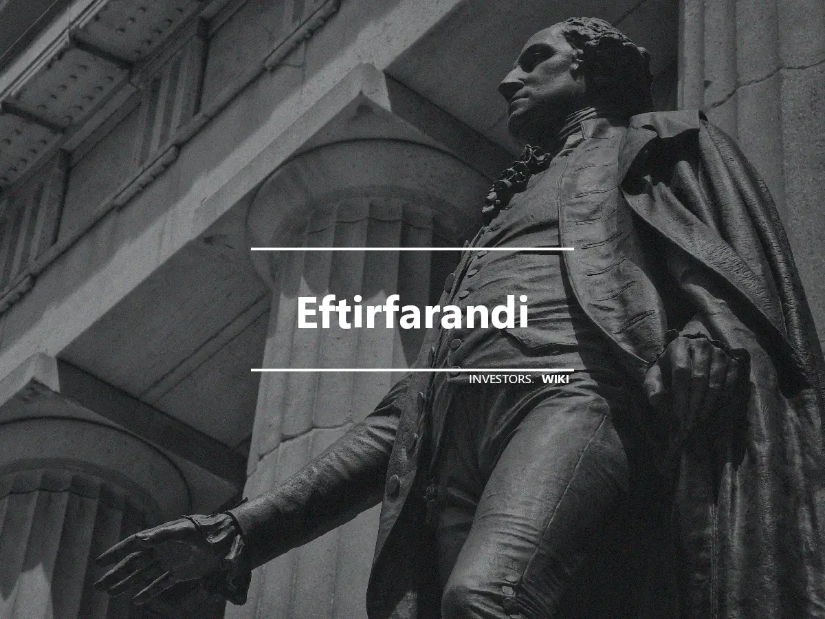 Eftirfarandi