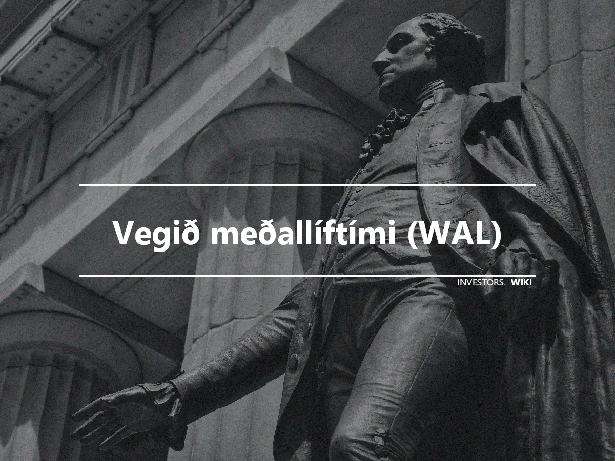 Vegið meðallíftími (WAL)