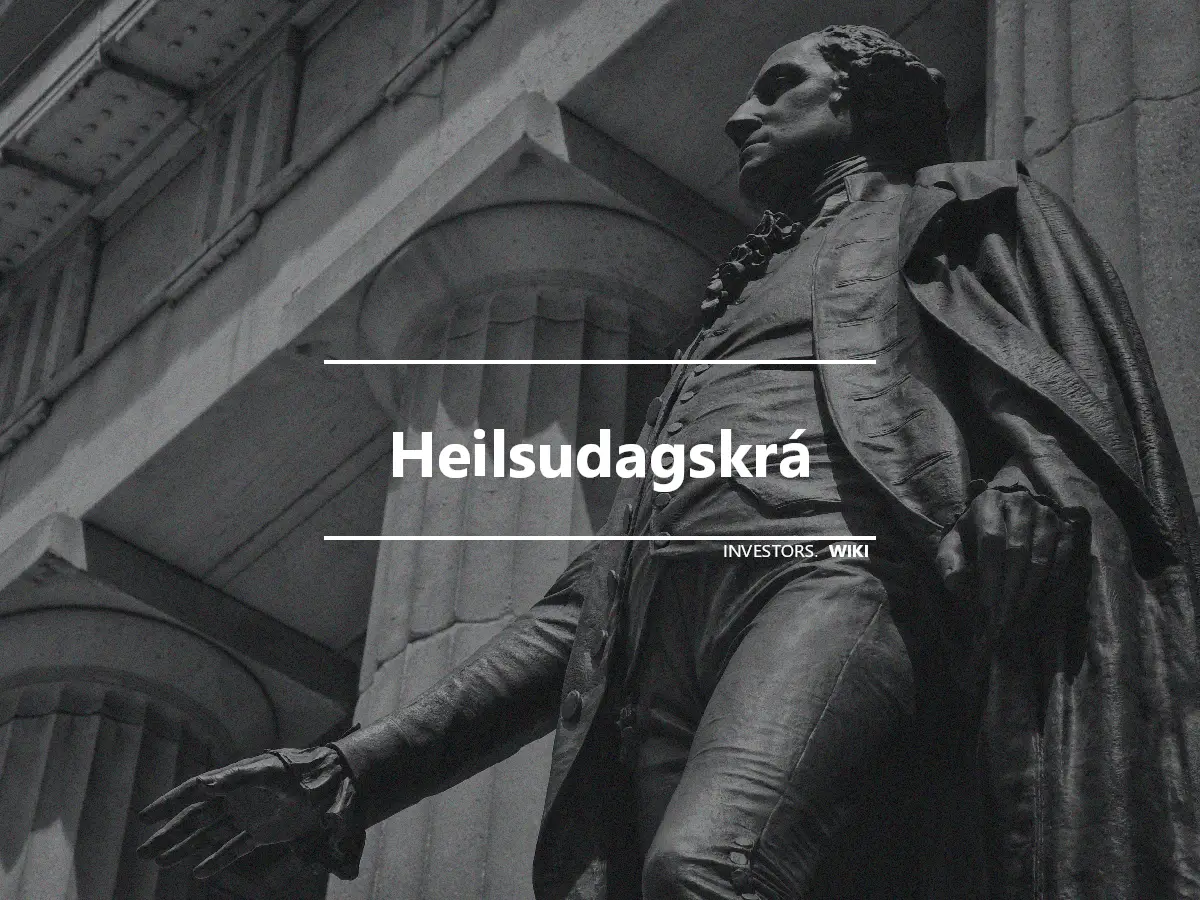 Heilsudagskrá