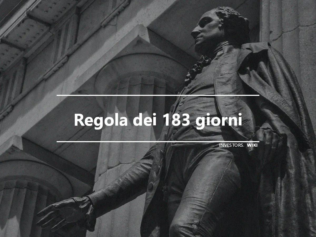 Regola dei 183 giorni